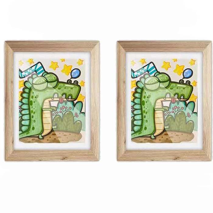 Kids Art Frame, Kids Art Frames Front Opening, Kids Artwork A4 Picture Frames Changeable