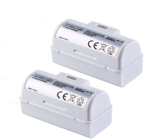 2 PACK High Capacity 3.7V 5300mAh Replacement Li-ion Battery Compatible with iRobot Braava Jet 240 241 244