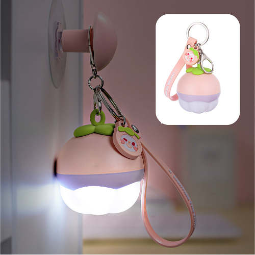 Mangosteen Fruit Keychain