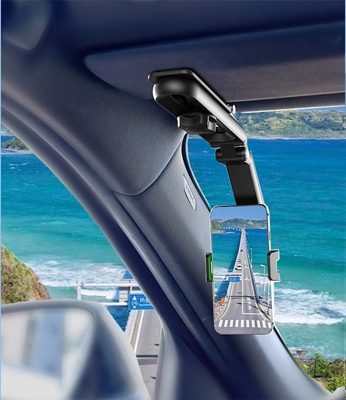 1080 Rotation Muti-Used Car Visor Phone Clip