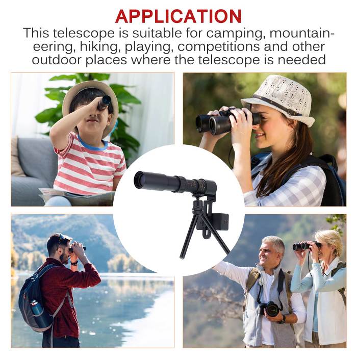 300x40 Professiona Monocular - Monocular Telescope For Camping