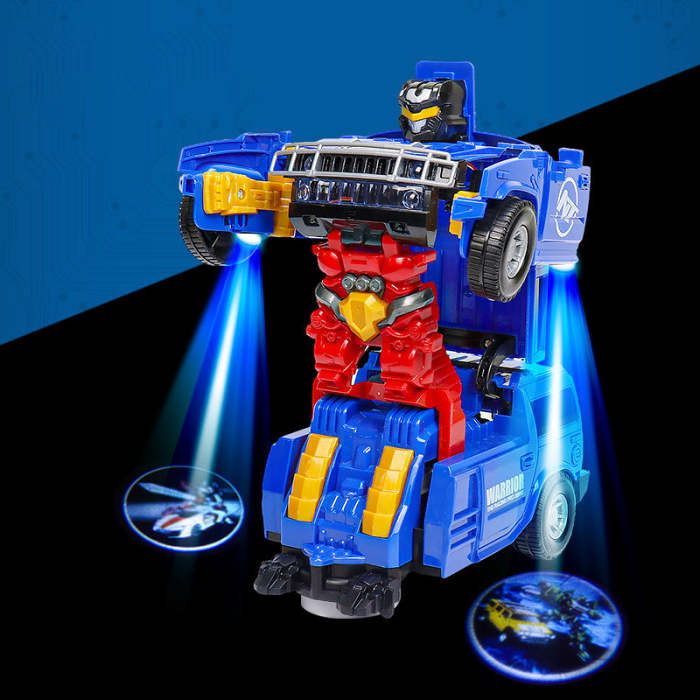 Transforming Robot Model Toy Car