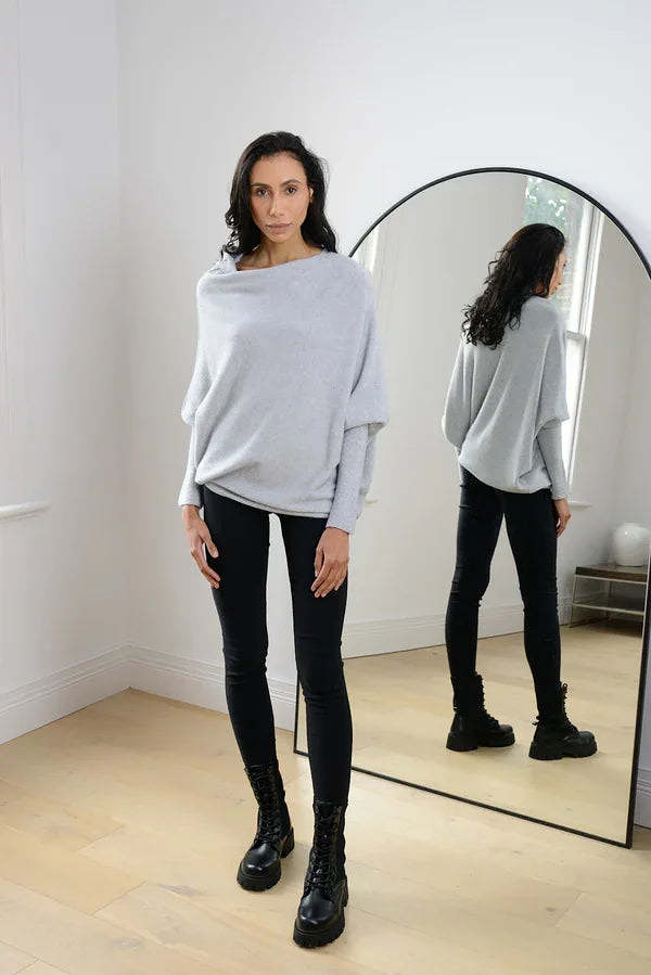 Classics Agave - Asymmetric Draped Jumper