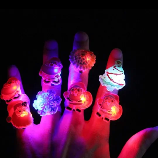 Halloween Finger Light Ring