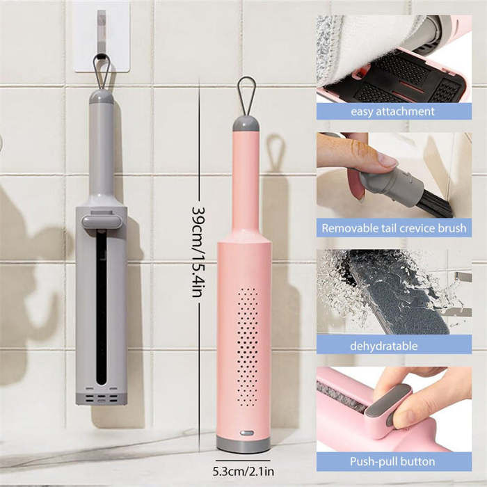 Rotatable self-squeeze mini mop.