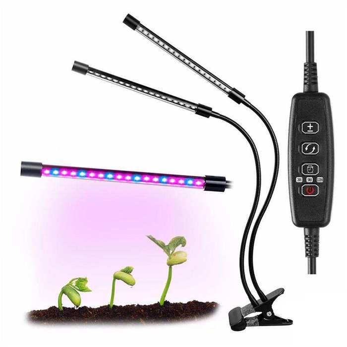 LED Grow Light USB Phyto Lamp Full Spectrum | Fitolampy with Control by Veasoon