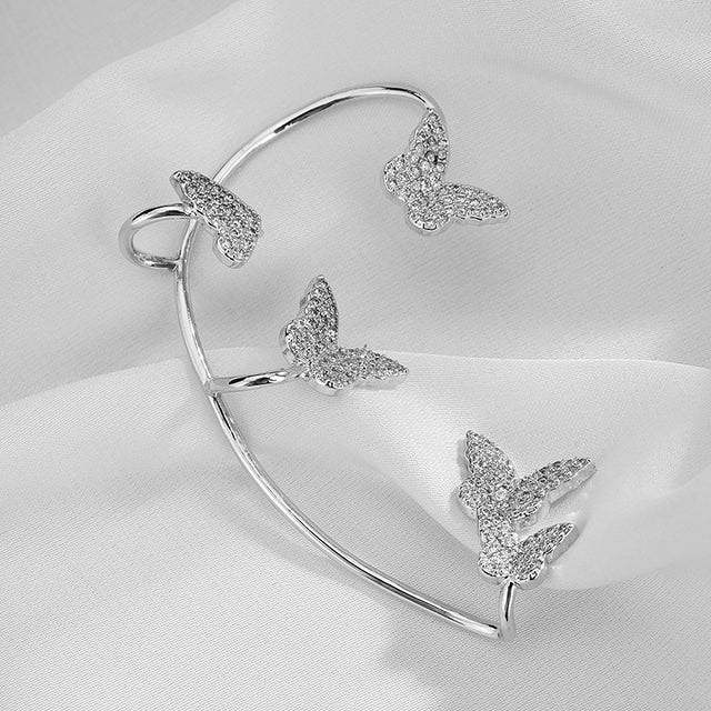 Butterfly Ear Clips