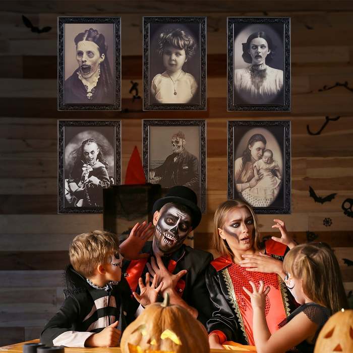 Spooky 3D Changing Face Picture Frame