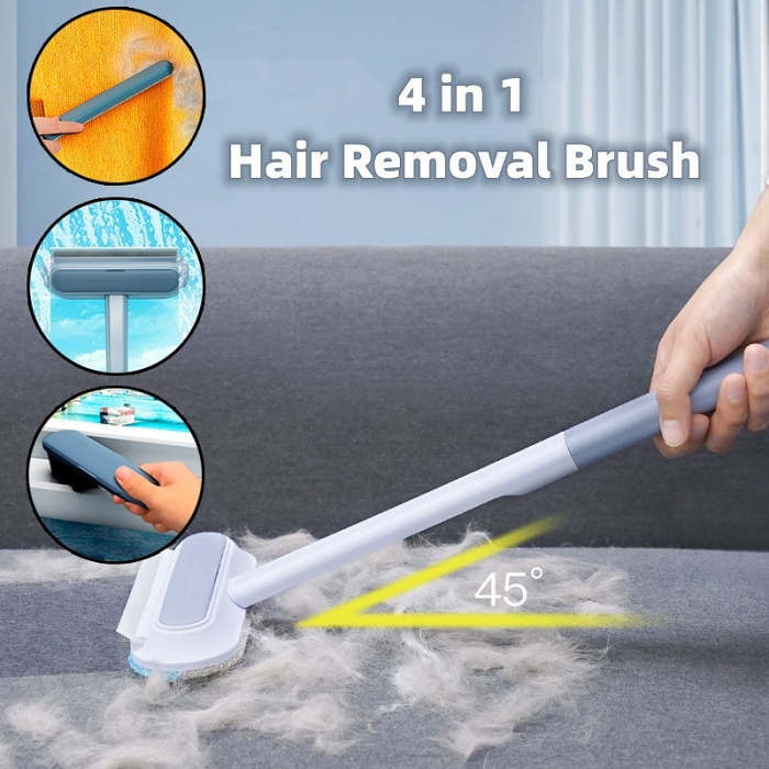 4-in-1 multifunctional pet hair removal brush