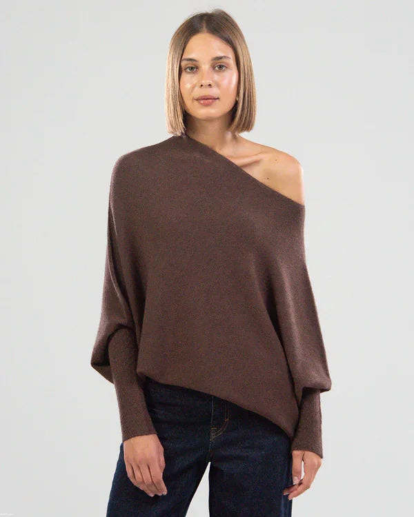 Classics Agave - Asymmetric Draped Jumper