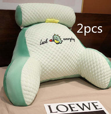 Soft Fluffy Triangle Reading Cushion