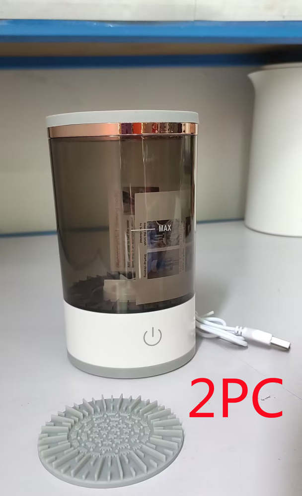 Portable Electric Makeup Brush Cleaner: USB Charging