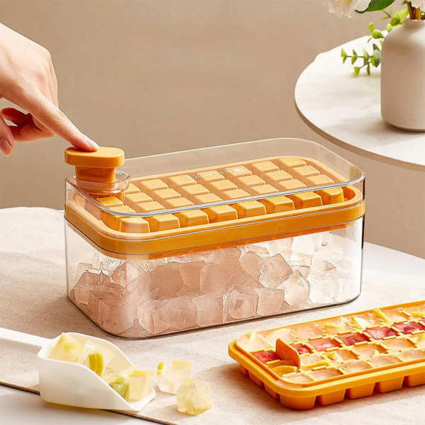 Ice Cube Maker With Storage Box by Veasoon