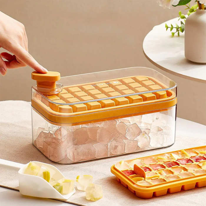 Ice Cube Maker With Storage Box by Veasoon