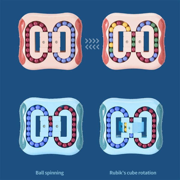 Rotating Magic Bean Intelligence Fingertip Cube
