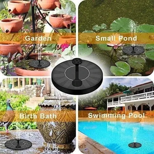 Solar-Powered Bird Fountain fountain Kit