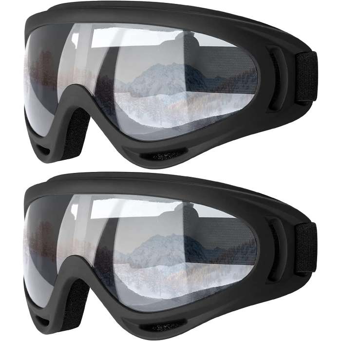 2-Pack: Anti-Scratch Dustproof Sports Goggles