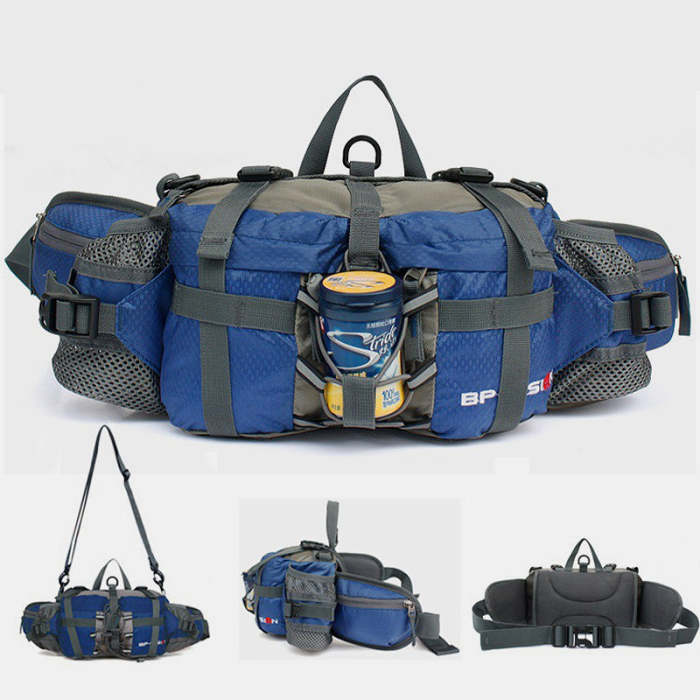 3 In 1 Multifunctional LargeCapacity Waterproof Outdoor Travel Waist Bag