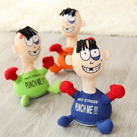 Mighty Funny Punch Me Screaming Doll