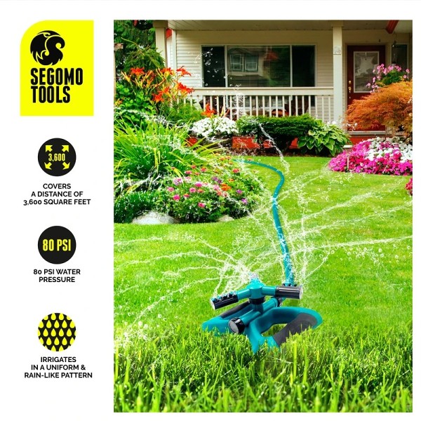 360° Rotating Lawn Sprinkler