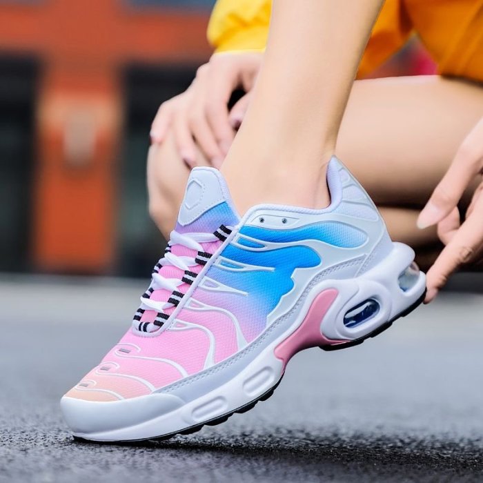 Colorful Mixed Fashion Breathable Air Cushion Shoes