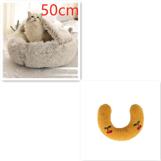 2-in-1 Pet Winter Bed