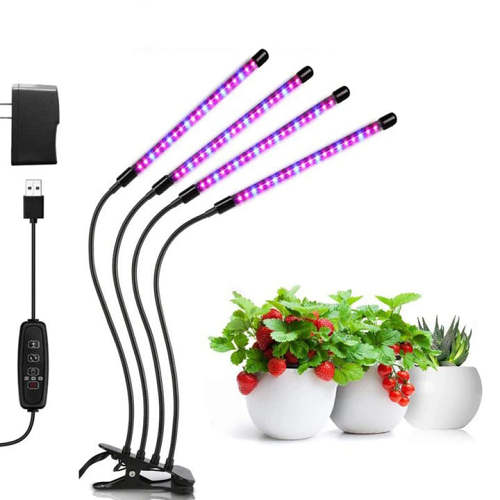 Plant Growing Light 4 Heads 72pcs LEDs Plant Light for Urban Plant Grower