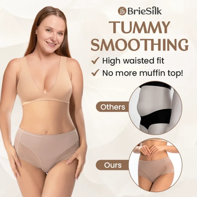 Ice Silk High Waist Hiplift Panties