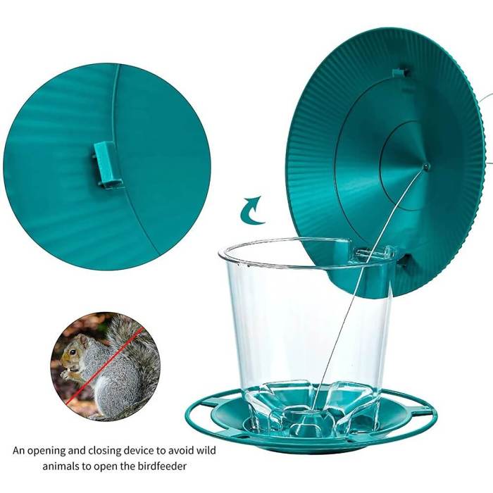 Hanging Wild Bird Feeder Squirrel Proof