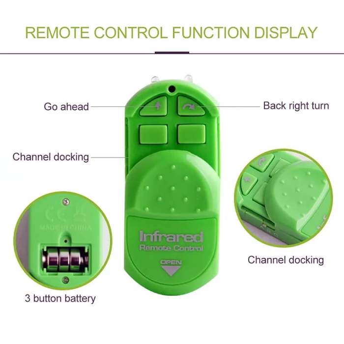 Caterpillar that can be remotely controlled