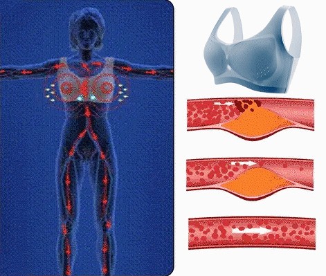 Ice Silk Ion Lymphvity Detoxification and Shaping & Powerful Lifting Bra