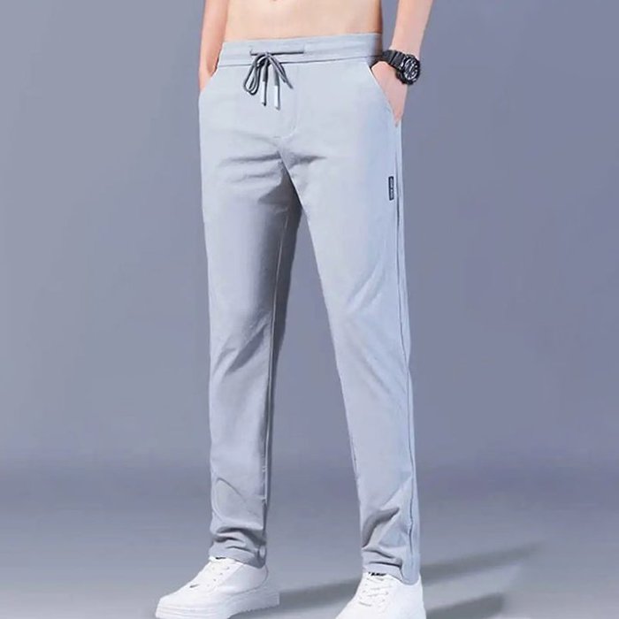 Acewonders Men’s Ice Silk Quick-Dry Stretch Pants