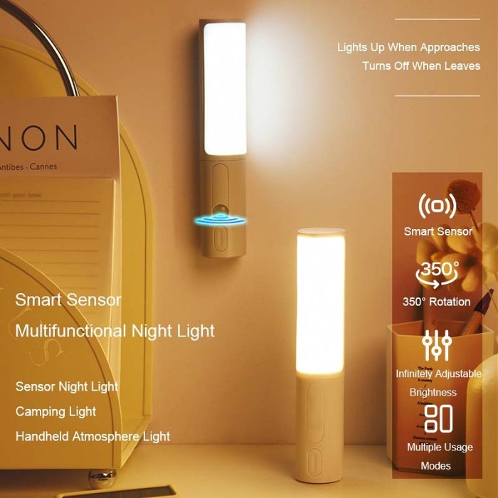 Motion sensor LED night light.