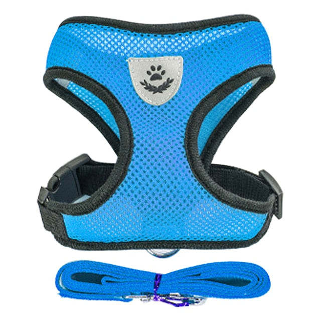 Cat Dog Harness Adjustable Vest Walking