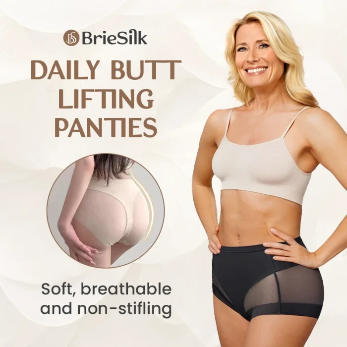 Ice Silk High Waist Hiplift Panties