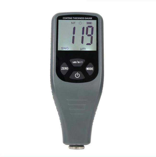 Coating Thickness Gauge Digital Paint Thickness Gauge Meter Tools Ferrous and Non-Ferrous 2 in 1 RZ240