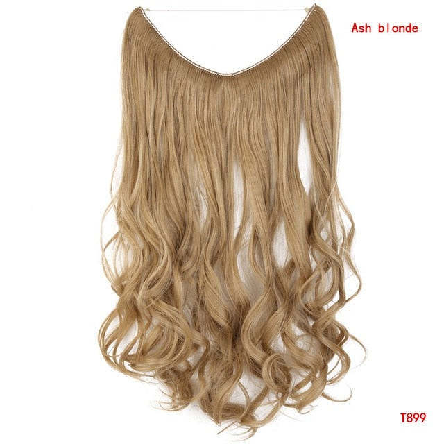 Invisible Halo Hair Extensions