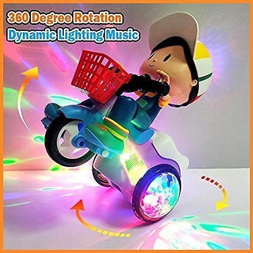 Children Electric Stunt Tricycle
