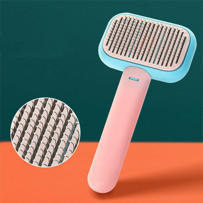 New stainless steel pet hair brush