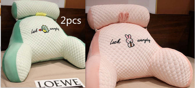 Soft Fluffy Triangle Reading Cushion
