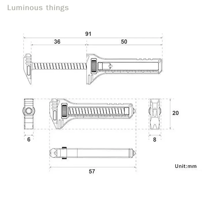 Compact Titanium Multitool