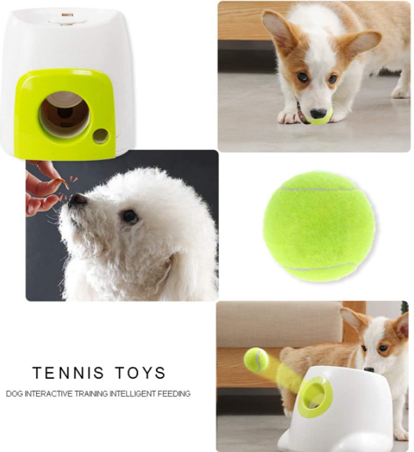 Dog Pet Automatic Interactive Ball Launcher