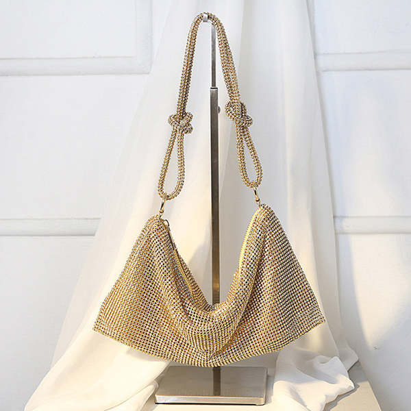 Ladies Evening Bag Clutch Shoulder Bag Small Sequin Purse Shoulder Bag Chain Bag for Wedding Party Disco