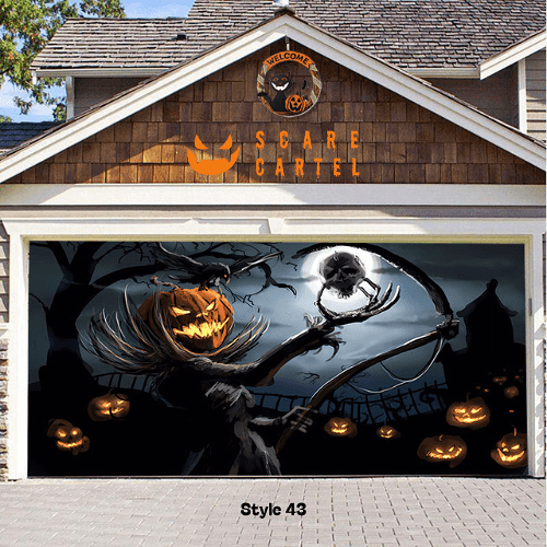 2024 Garage Door Halloween Cover