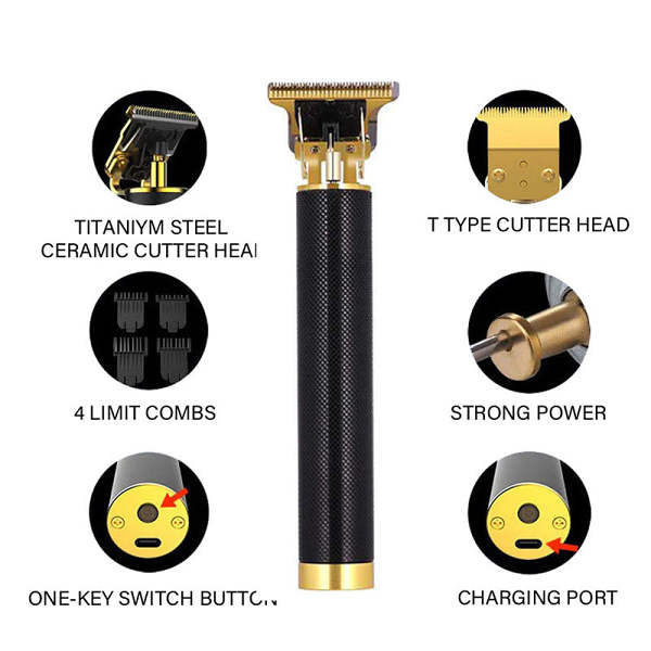 Cordless Zero Gapped Trimmer Hair Clipper
