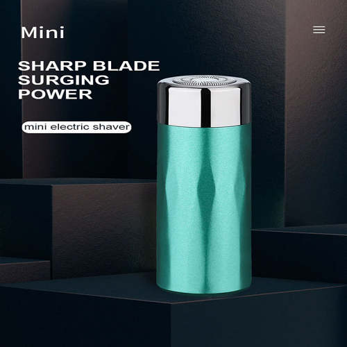 Waterproof Mini Electric Shaver Pocket Shaver Beard Trimmer Easy Clean Rotary Shaver USB Rechargeable