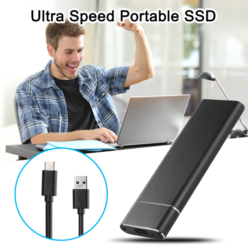 PORTABLE EXTERNAL SOLID STATE DRIVE, UP TO 1050MB/S, COMPATIBLE WITH PC, MAC, PS4 & XBOX