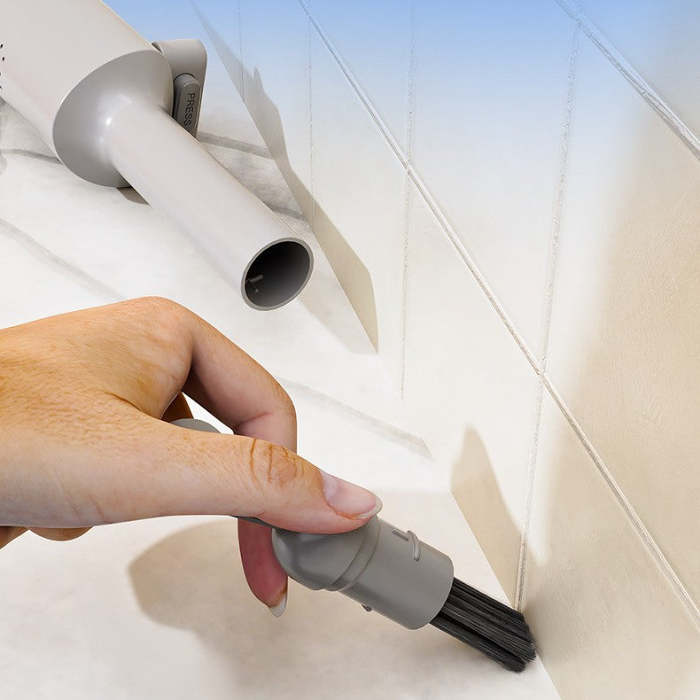 Rotatable self-squeeze mini mop.
