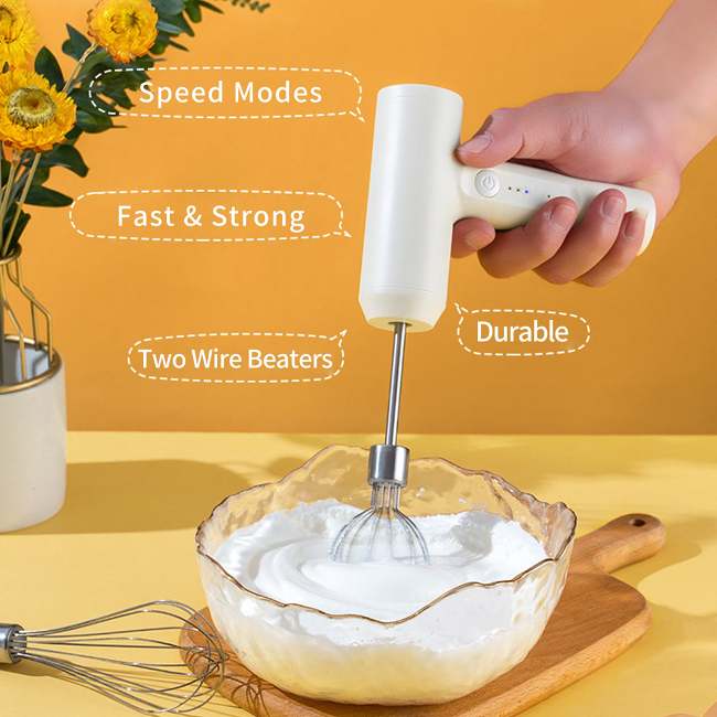 USB Rechargeable Handheld Egg Beater