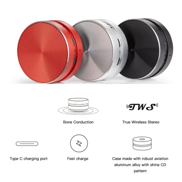 VibratoSound Portable Mini Bluetooth Speaker